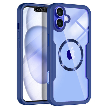 MagSafe-Hülle für Apple iPhone 16, Techsuit, ColorVerse 360, Blau