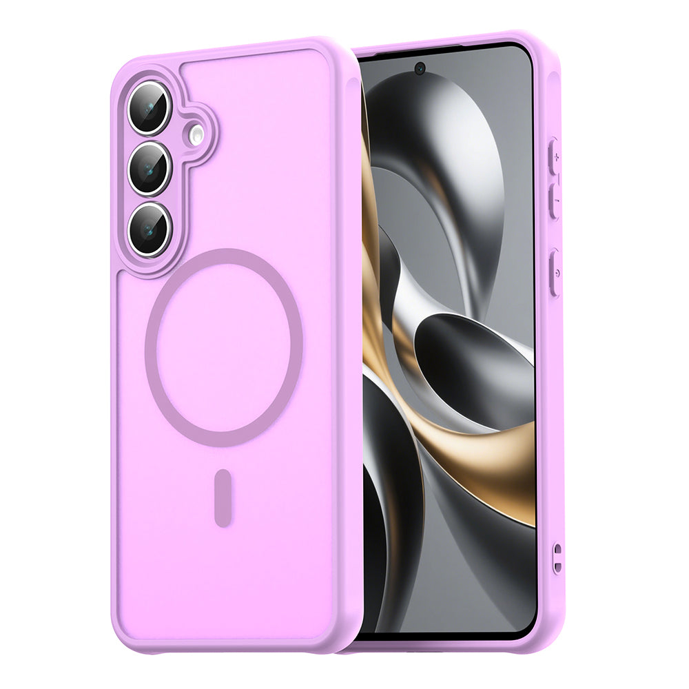 Coque MagSafe pour Apple iPhone 16, Techsuit, HaloFrost II, Rose