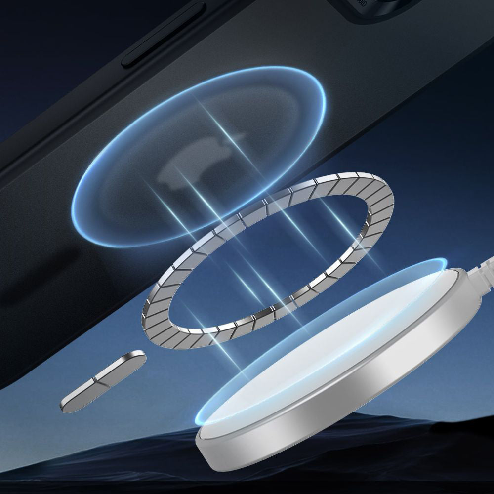 MagSafe Hülle für Apple iPhone 17e / 16e, ESR, Classic Hybrid, Satinschwarz