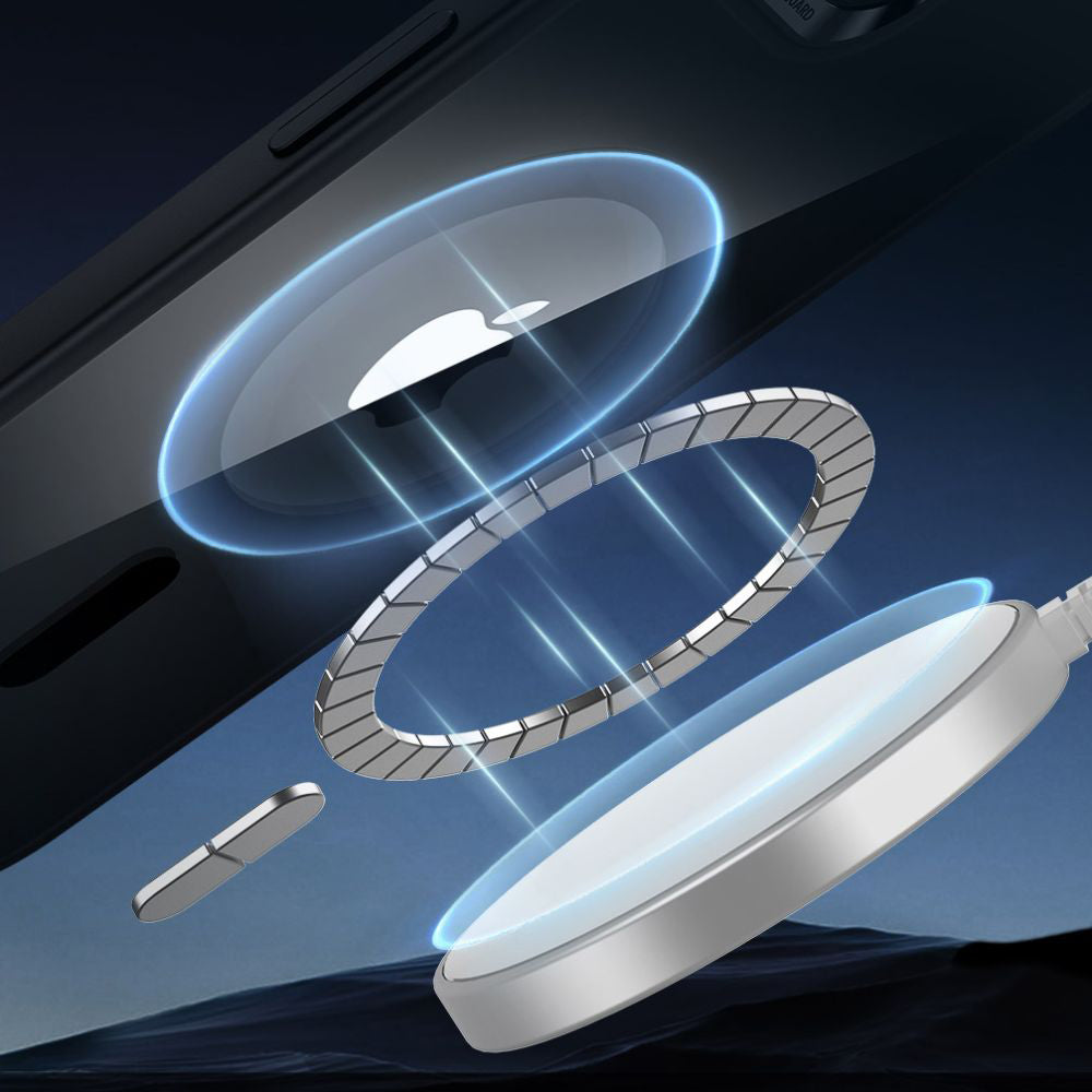 MagSafe-hoes voor Apple iPhone 17e / 16e, ESR, Classic Hybrid, Zwart Transparant
