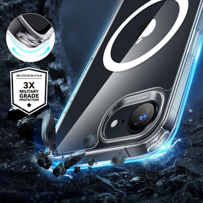 MagSafe Hülle für Apple iPhone 17e / 16e, ESR, Classic Hybrid, Transparent