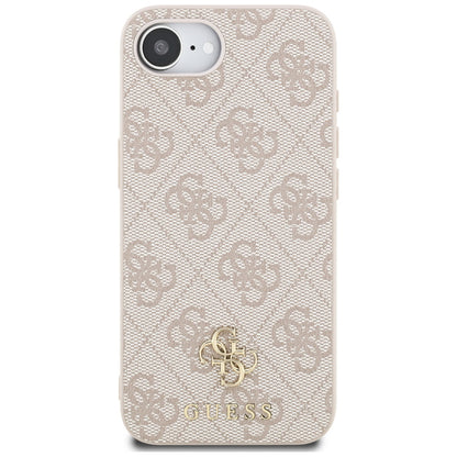 MagSafe hoesje voor Apple iPhone 16e, Guess, 4G Classic, Roze