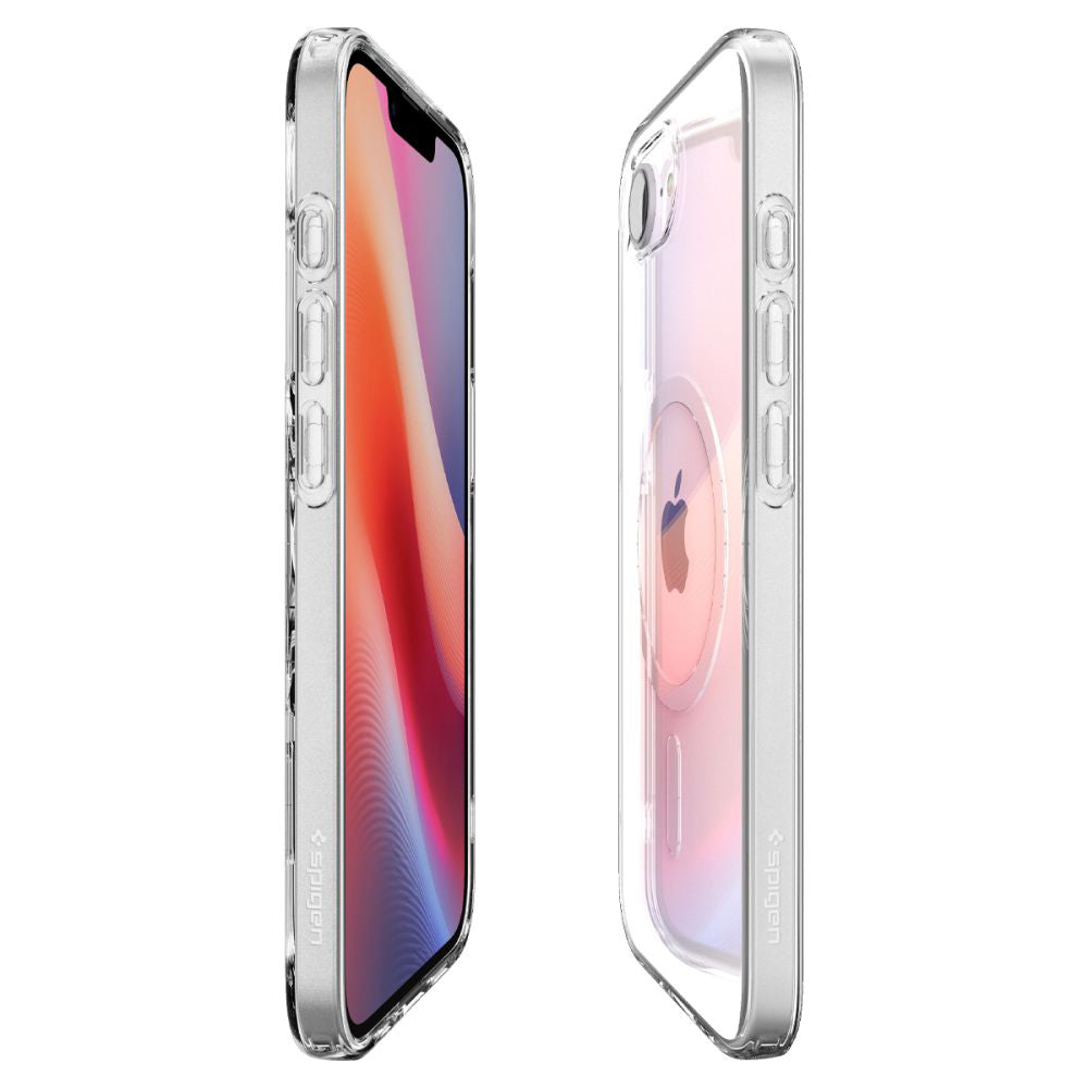 Coque MagSafe pour Apple iPhone 17e / 16e, Spigen, Liquid Crystal, Transparente