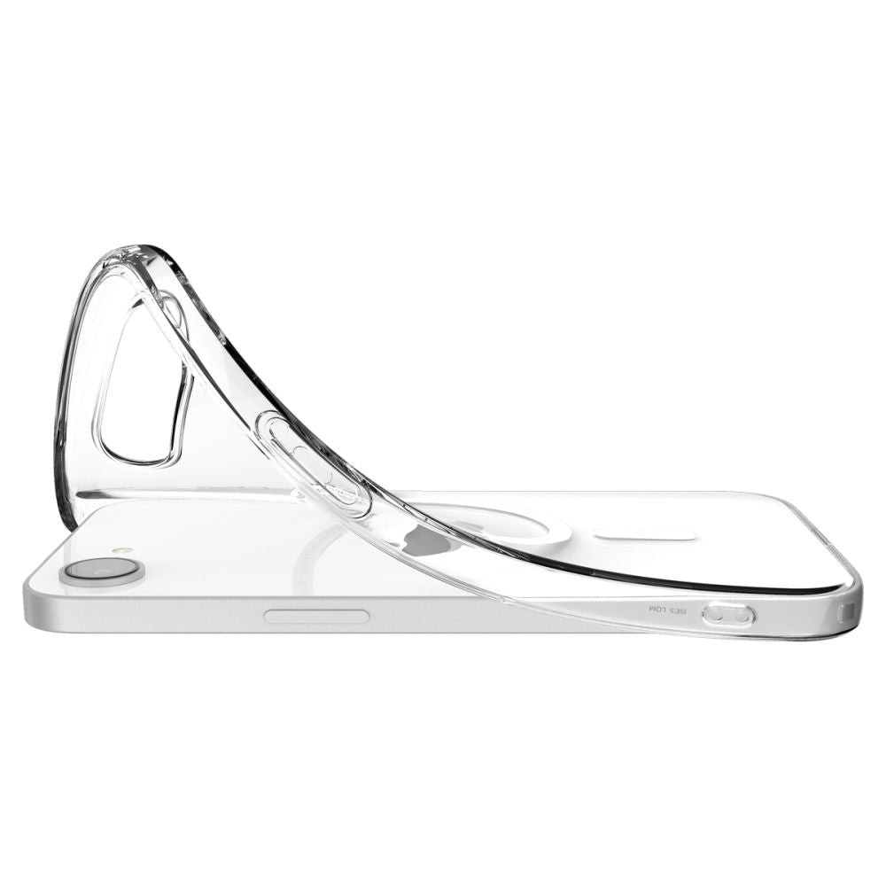 Coque MagSafe pour Apple iPhone 17e / 16e, Spigen, Liquid Crystal, Transparente