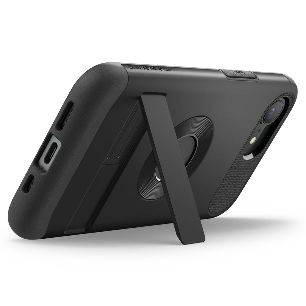MagSafe Hülle für Apple iPhone 17e / 16e, Spigen, Slim Armor, Schwarz