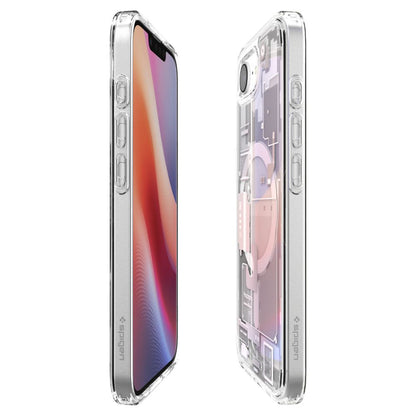 MagSafe hoesje voor Apple iPhone 17e / 16e, Spigen, Ultra Hybrid Zero One, Wit