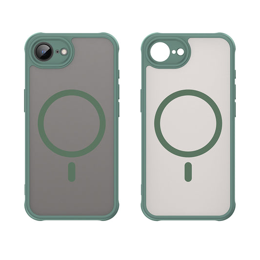 MagSafe-hoes voor Apple iPhone 17e / 16e, Techsuit, HaloFrost II, Groen
