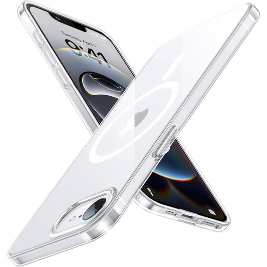 MagSafe hoes voor Apple iPhone 17e / 16e, Torras, OriginFit, Transparant