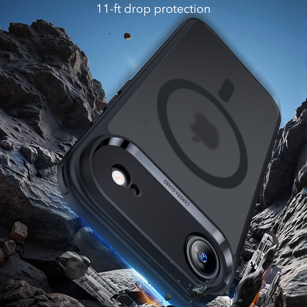Housse MagSafe pour Apple iPhone 17 Air, ESR, Classic Hybrid, Noir Satiné