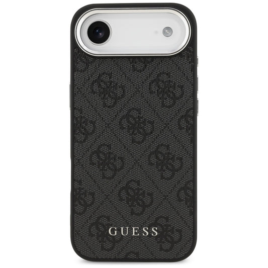 MagSafe hoesje voor Apple iPhone 17 Air, Guess, 4G Classic Logo, Zwart