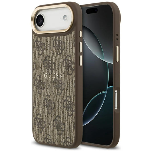 MagSafe hoesje voor Apple iPhone 17 Air, Guess, 4G Classic, Bruin