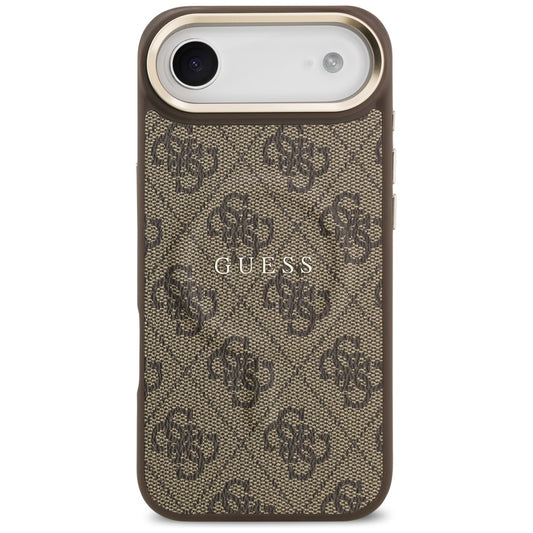 MagSafe hoesje voor Apple iPhone 17 Air, Guess, 4G Classic, Bruin