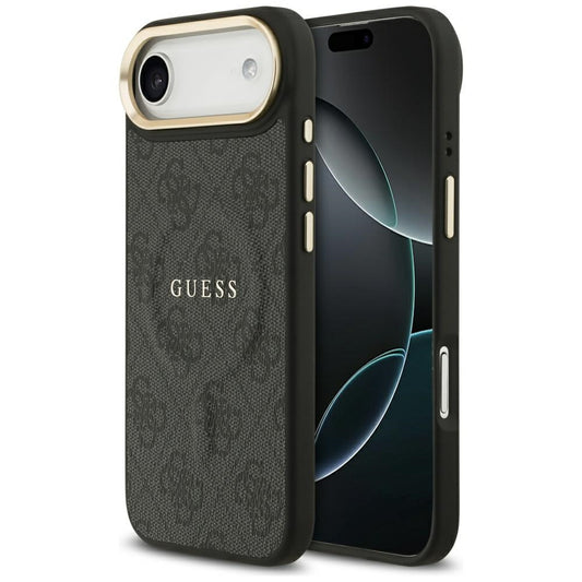 MagSafe hoesje voor Apple iPhone 17 Air, Guess, 4G Classic, Zwart
