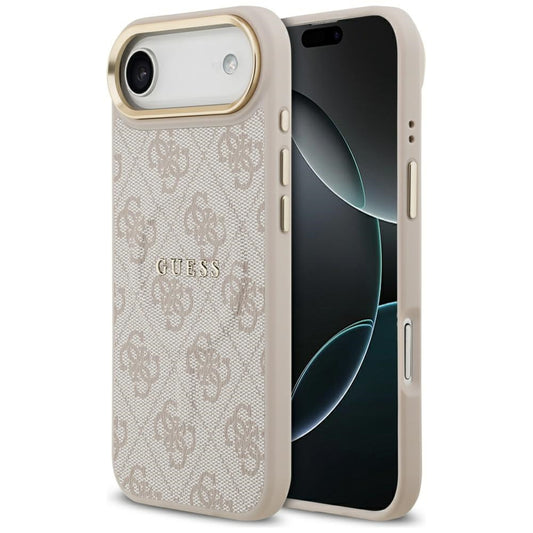 MagSafe hoesje voor Apple iPhone 17 Air, Guess, 4G Classic, Roze