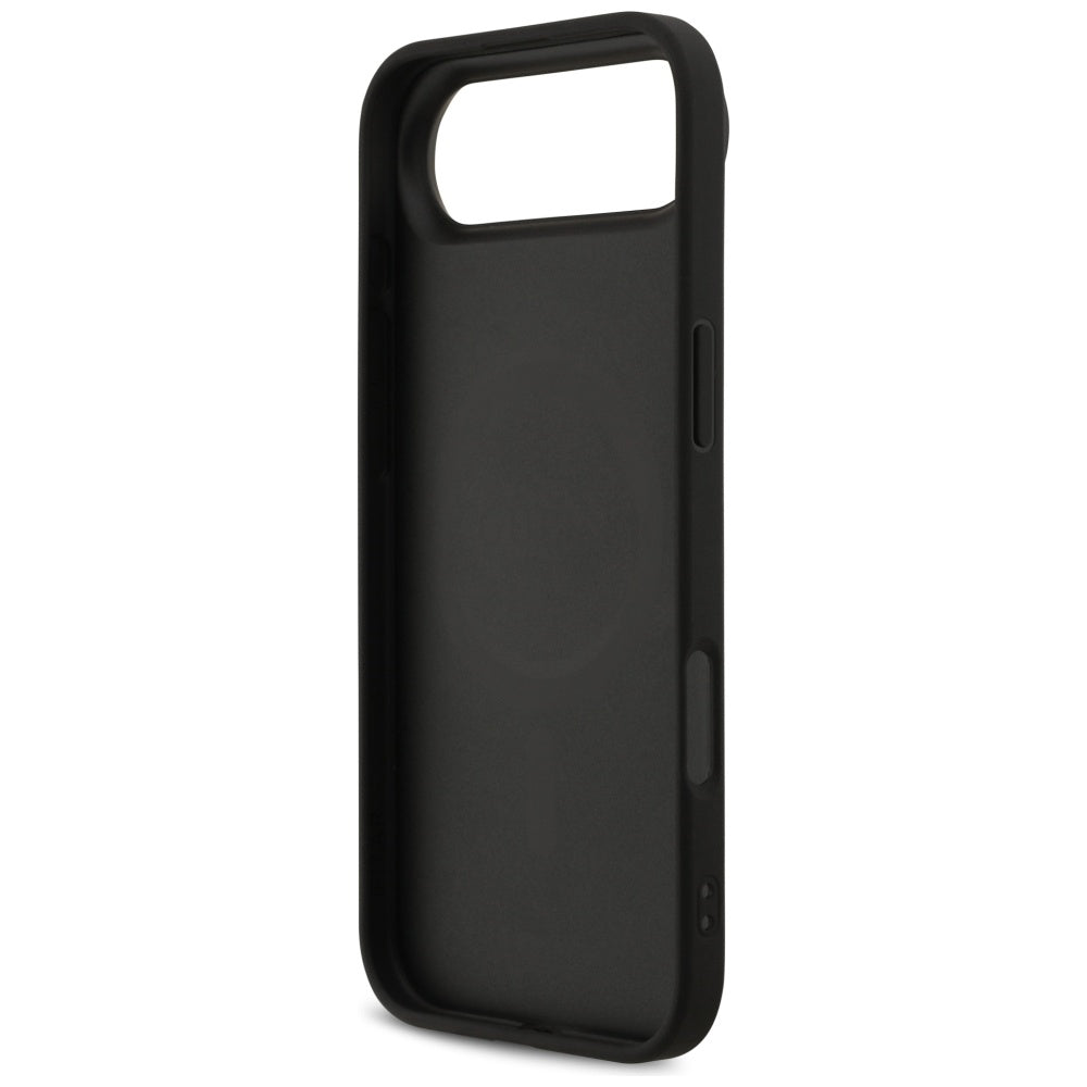 MagSafe hoesje voor Apple iPhone 17 Air, Guess, 4G Printed Stripes, Zwart