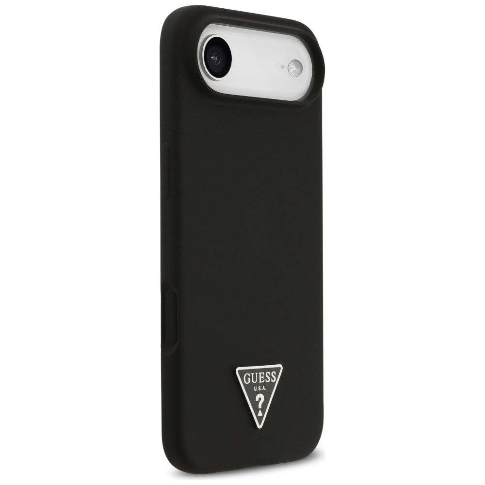 Étui MagSafe pour Apple iPhone 17 Air, Guess, Logo Triangle, Noir