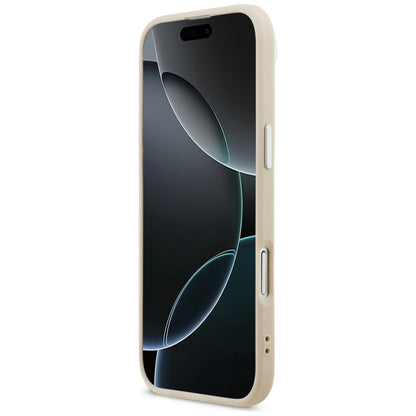 MagSafe hoes voor Apple iPhone 17 Air, Karl Lagerfeld, Karl & Choupette Pins, Beige