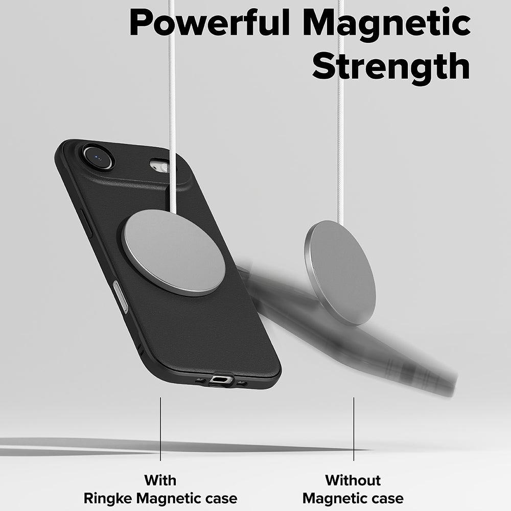 Étui MagSafe pour Apple iPhone 17 Air, Ringke, Onyx, Noir