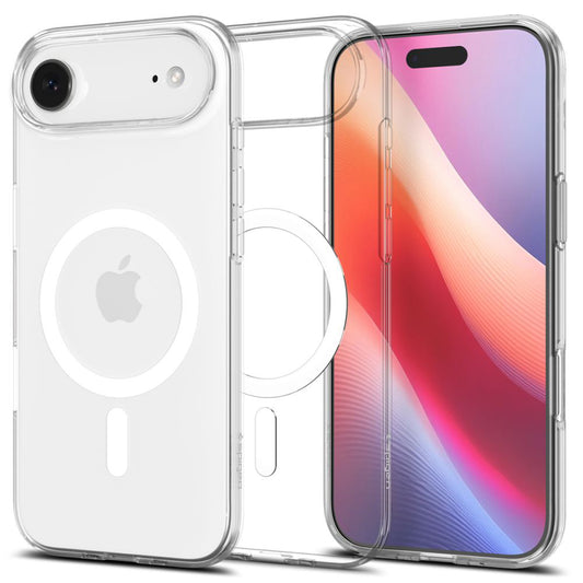 MagSafe hoes voor Apple iPhone 17 Air, Spigen, Liquid Crystal, Wit