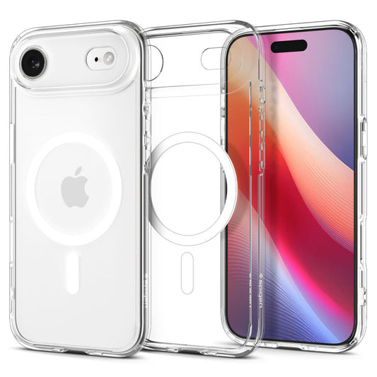 MagSafe hoesje voor Apple iPhone 17 Air, Spigen, Ultra Hybrid, Wit