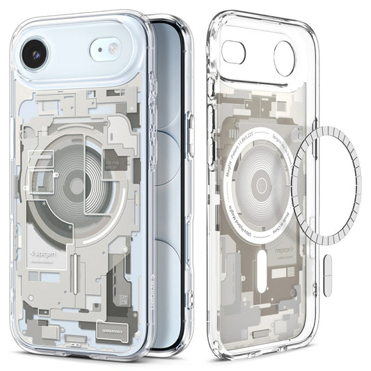 MagSafe hoesje voor Apple iPhone 17 Air, Spigen, Ultra Hybrid Zero One, Beige