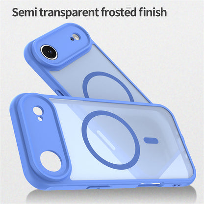 Housse MagSafe pour Apple iPhone 17 Air, Techsuit, HaloFrost II, Bleue