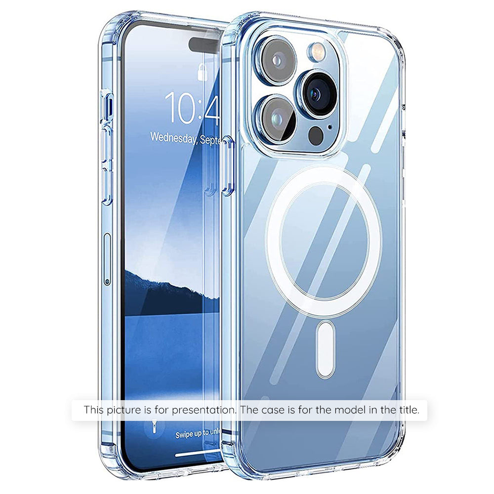 MagSafe hoesje voor Apple iPhone 17 Air, Techsuit, Pro, Transparant