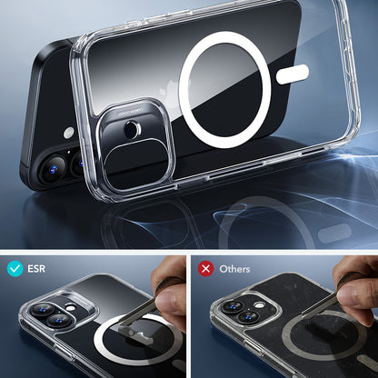 Coque MagSafe pour Apple iPhone 17, ESR, Classic Hybrid, Transparente