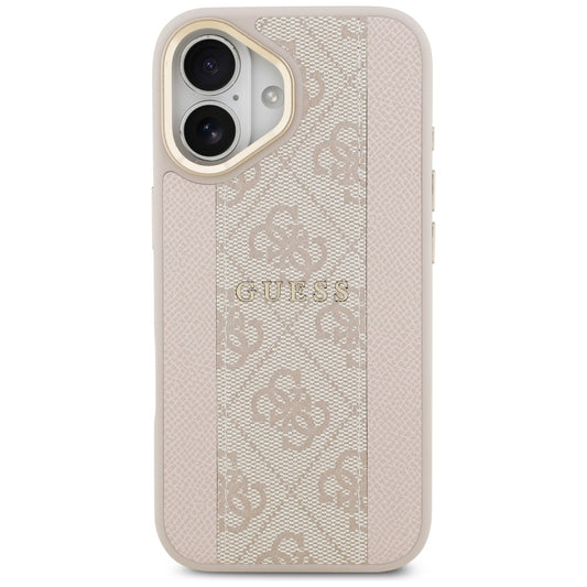 MagSafe hoesje voor Apple iPhone 17, Guess, 4G Stripe, Roze