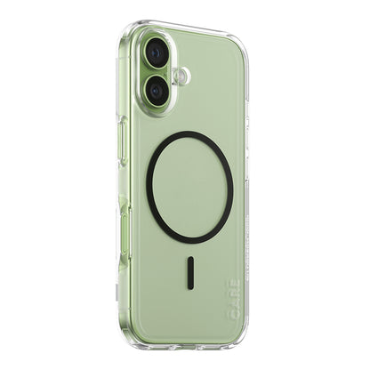 Coque MagSafe pour Apple iPhone 17, PanzerGlass, Care Urban Explorer, Transparent Noir