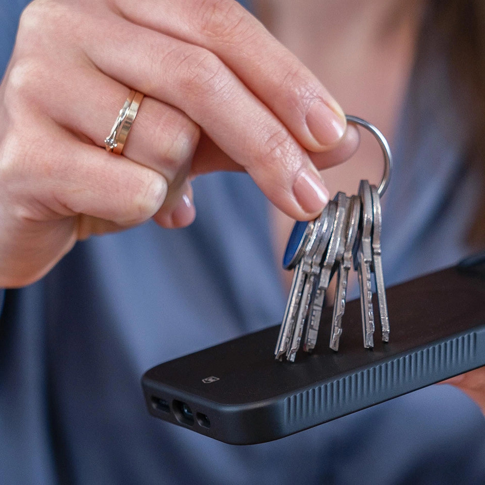 MagSafe hoesje voor Apple iPhone 17 Pro, 3MK, Smoke MagCase, Zwart