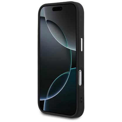 MagSafe hoesje voor Apple iPhone 17 Pro, Guess, Classic Logo, Zwart