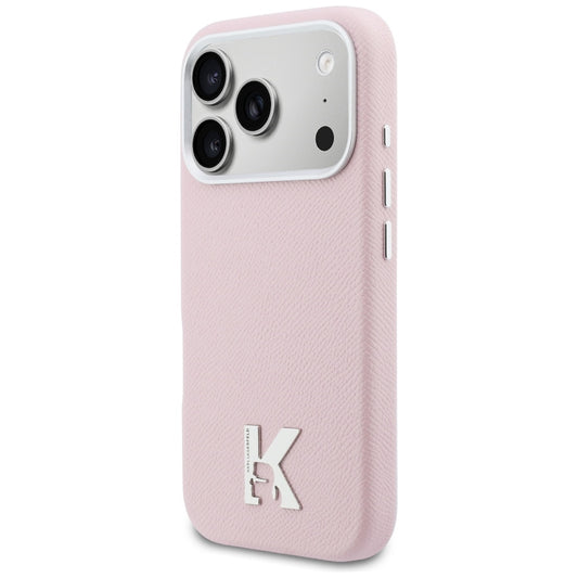 MagSafe hoes voor Apple iPhone 17 Pro, Karl Lagerfeld, Karl Head Logo, Roze