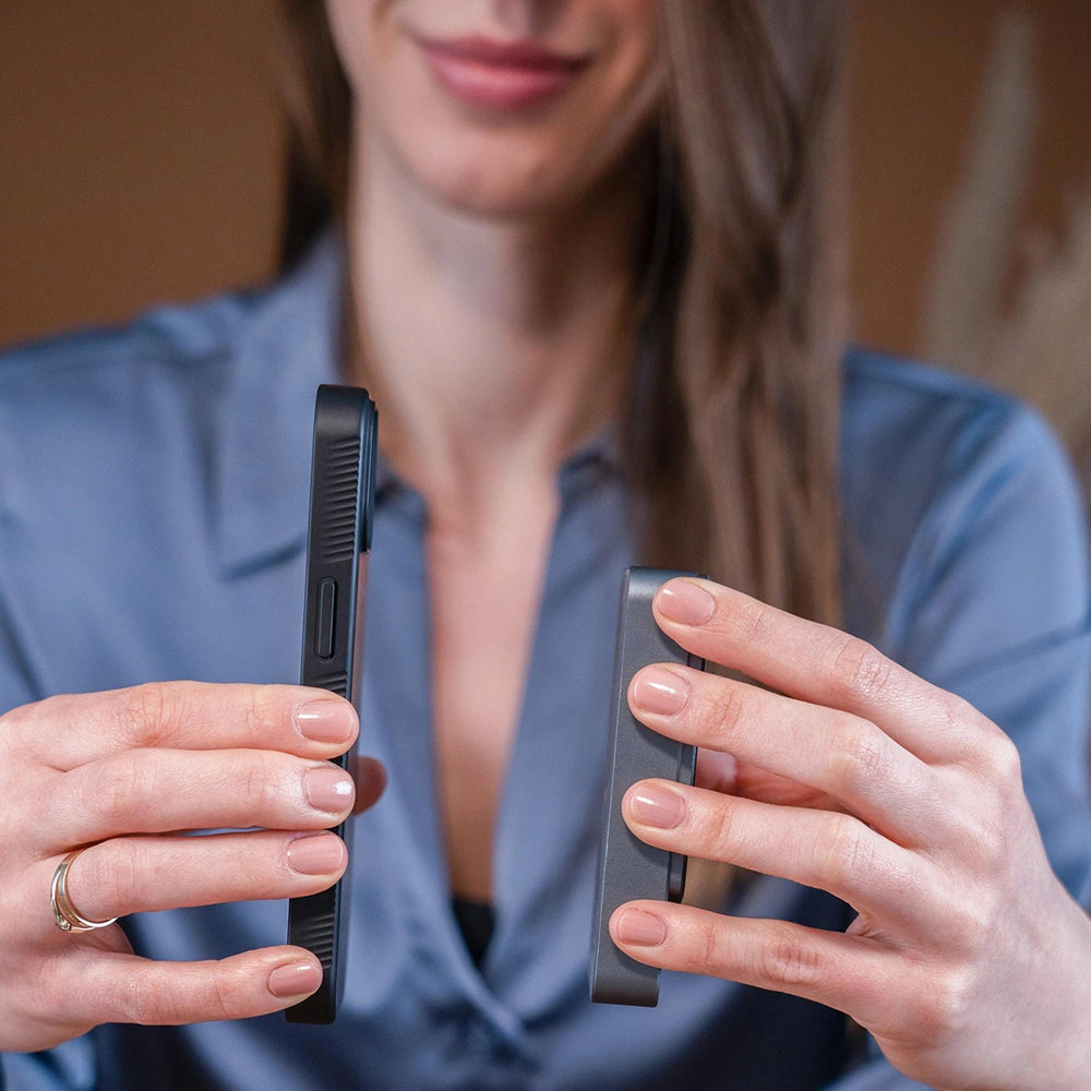 Étui MagSafe pour Apple iPhone 17 Pro Max, 3MK, Smoke MagCase, Noir