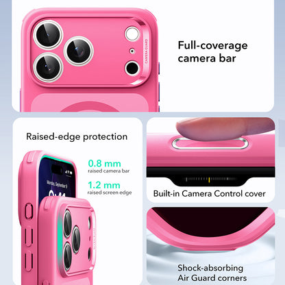 Coque MagSafe pour Apple iPhone 17 Pro Max, ESR, Classic Hybrid, Rose Satiné