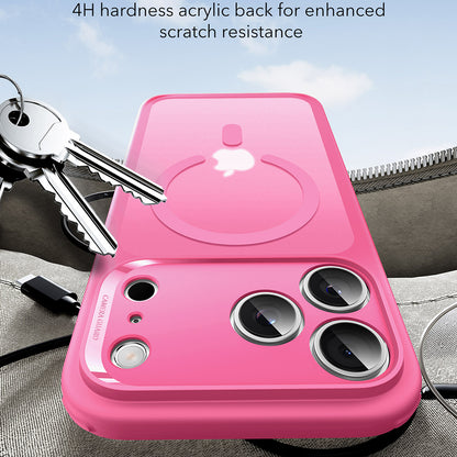 Coque MagSafe pour Apple iPhone 17 Pro Max, ESR, Classic Hybrid, Rose Satiné