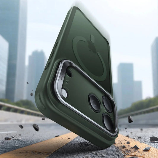 MagSafe hoesje voor Apple iPhone 17 Pro Max, ESR, Classic Hybrid, Satijngroen