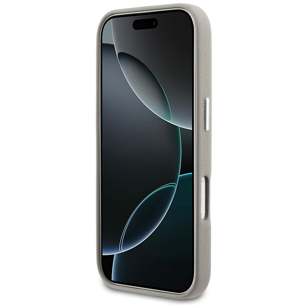 Étui MagSafe pour Apple iPhone 17 Pro Max, Karl Lagerfeld, Logo Karl Head, Gris