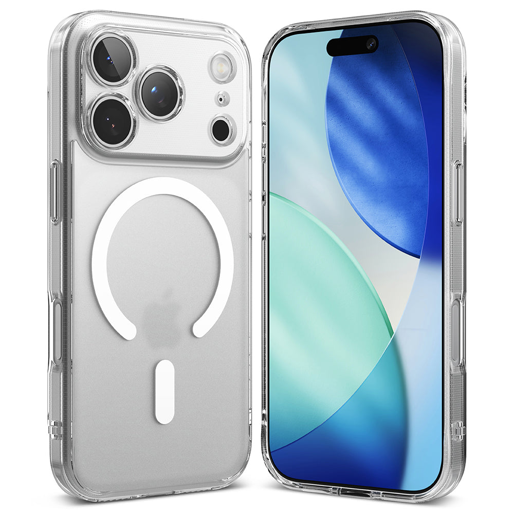 MagSafe hoesje voor Apple iPhone 17 Pro Max, Ringke, Fusion, Mat Transparant