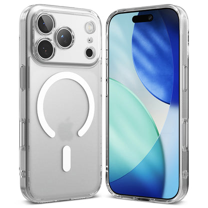 MagSafe hoesje voor Apple iPhone 17 Pro Max, Ringke, Fusion, Mat Transparant