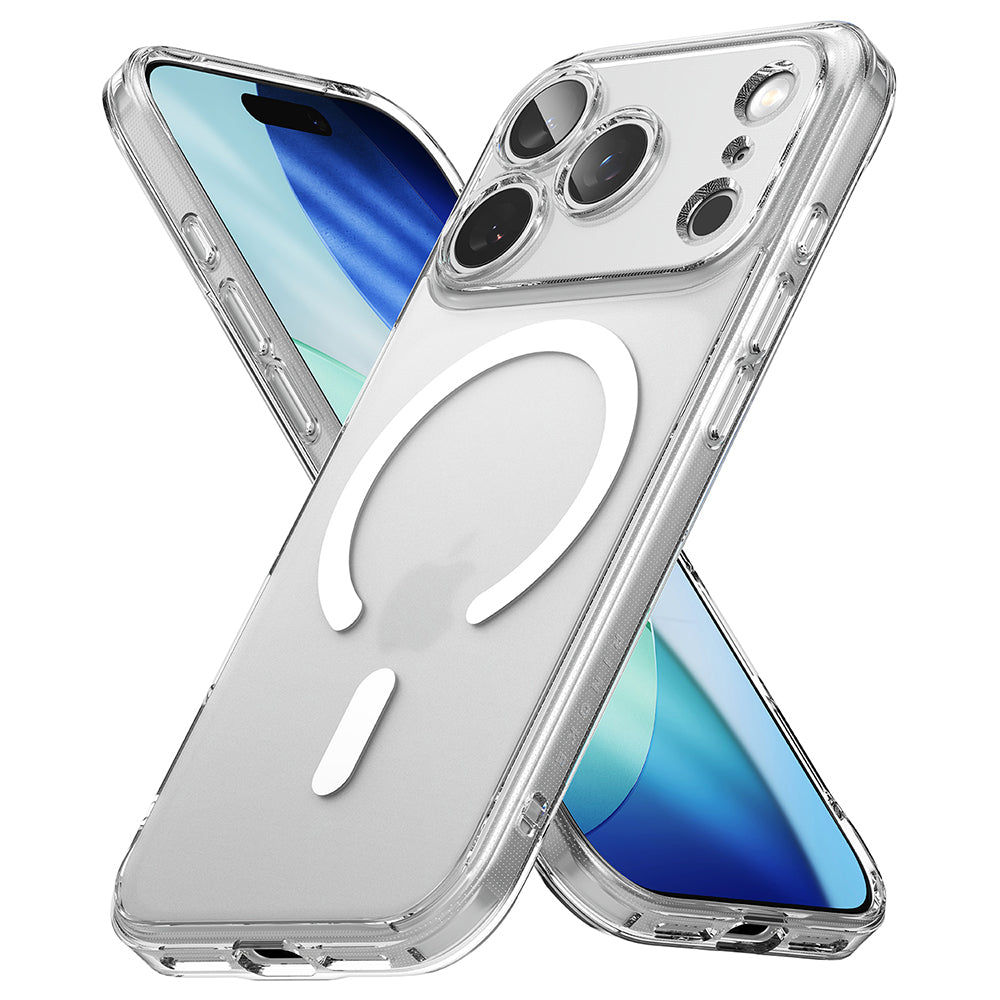 MagSafe hoesje voor Apple iPhone 17 Pro Max, Ringke, Fusion, Mat Transparant