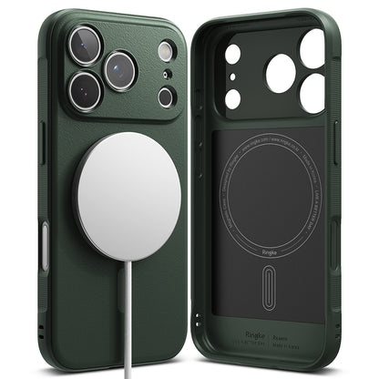 MagSafe Hülle für Apple iPhone 17 Pro Max, Ringke, Onyx, Dunkelgrün