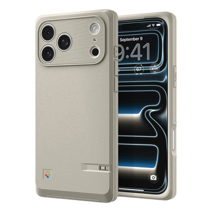 MagSafe hoesje voor Apple iPhone 17 Pro Max, Spigen, Classic LS, Crème ACS10478