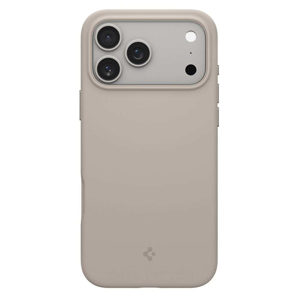 Étui MagSafe pour Apple iPhone 17 Pro Max, Spigen, Silicone Fit, Crème