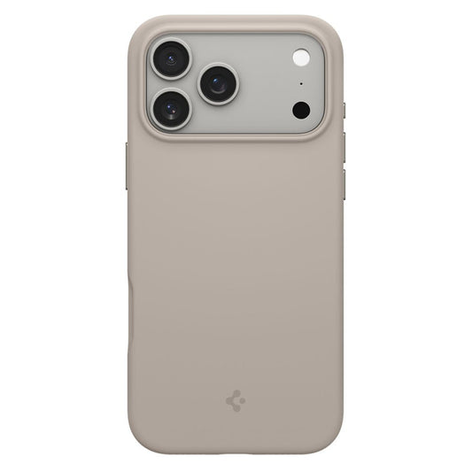 MagSafe hoesje voor Apple iPhone 17 Pro Max, Spigen, Silicone Fit, Crème