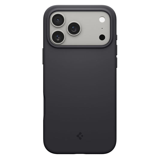 MagSafe hoesje voor Apple iPhone 17 Pro Max, Spigen, Silicone Fit, Zwart