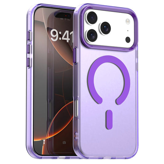 MagSafe hoesje voor Apple iPhone 17 Pro Max, Techsuit, CandyCase, Paars