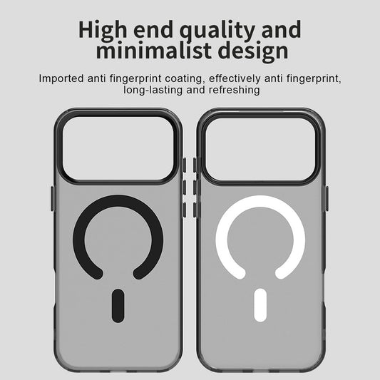 MagSafe hoes voor Apple iPhone 17 Pro Max, Techsuit, CandyCase, Zwart