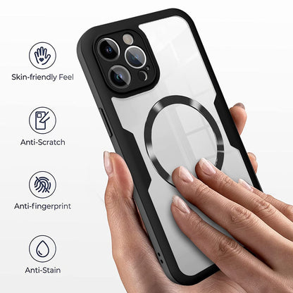 MagSafe hoesje voor Apple iPhone 17 Pro Max, Techsuit, ColorVerse 360, Zwart