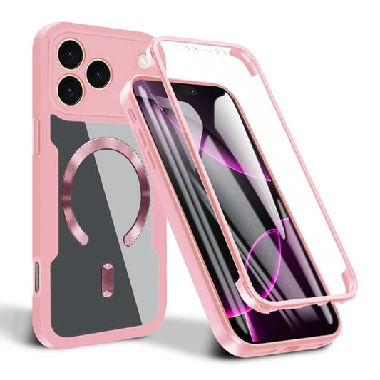 MagSafe hoesje voor Apple iPhone 17 Pro Max, Techsuit, ColorVerse 360, Roze